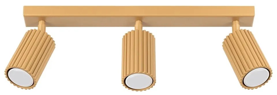 Прожектор в златист цвят 6,5x45 cm Gleam – Sollux