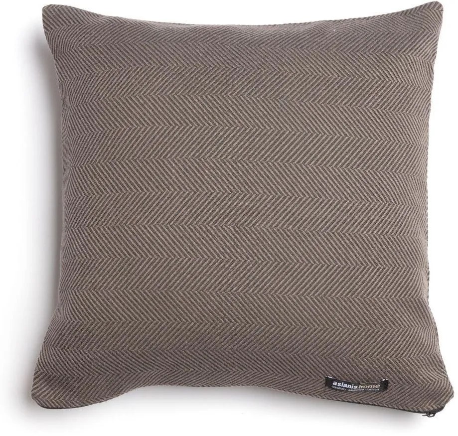 Декоративна калъфка за възглавница Aslanis Home Atheras-Kafe-30 x 50 cm