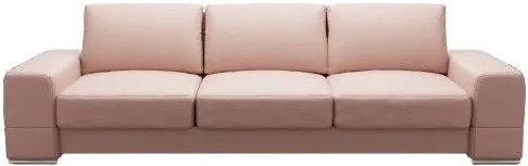 Разтегателен диван Flago Триместен LTHR-Розов