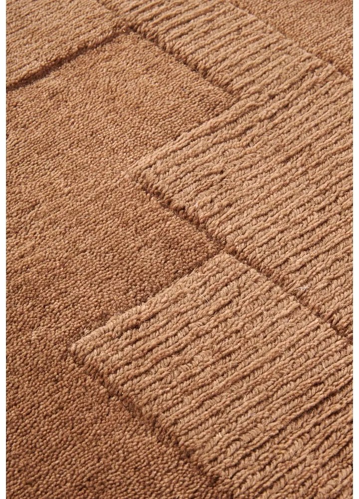 Кафяв ръчно изработен вълнен килим 160x230 cm Wilhelmine – Villeroy&amp;Boch