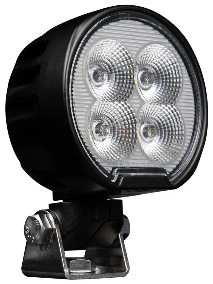 LED автомобилна точкова лампа BLACK LED/40W/10-30V IP69 5700K кръгла