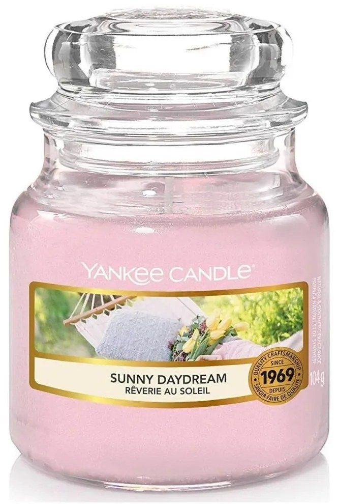 Yankee Candle - Ароматна свещ SUNNY DAYDREAM малка 104 гр 20-30 часа