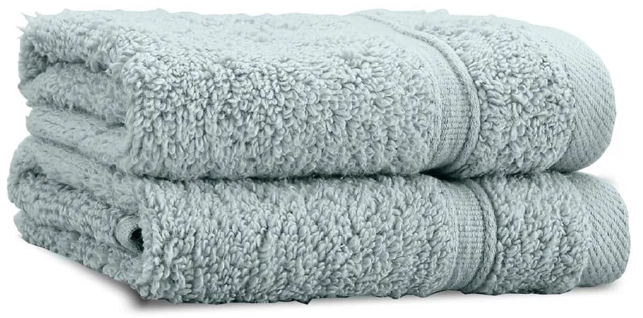 Сиво-зелени памучни кърпи в комплект от 2 бр. от тери 30x30 cm Zero Twist – Catherine Lansfield