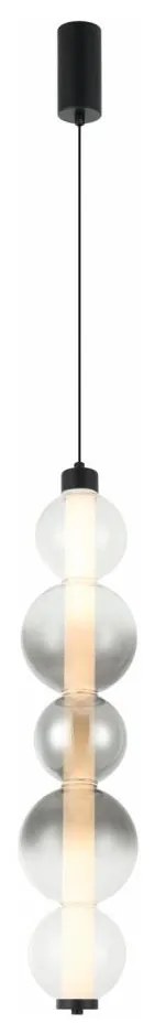 LED полилей на кабел LUMMI LED/19W/230V черен/опушен