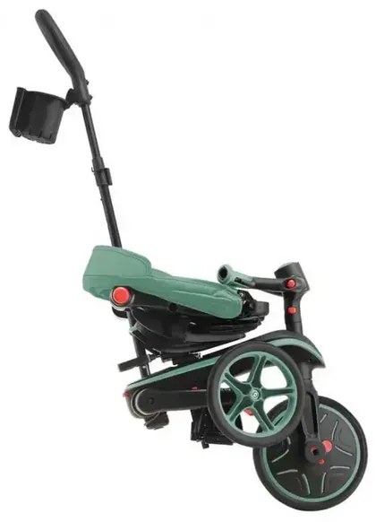 Детска триколка 4 в 1 GLOBBER EXPLORER TRIKE FOLDABLE, сгъваема, цвят маслина