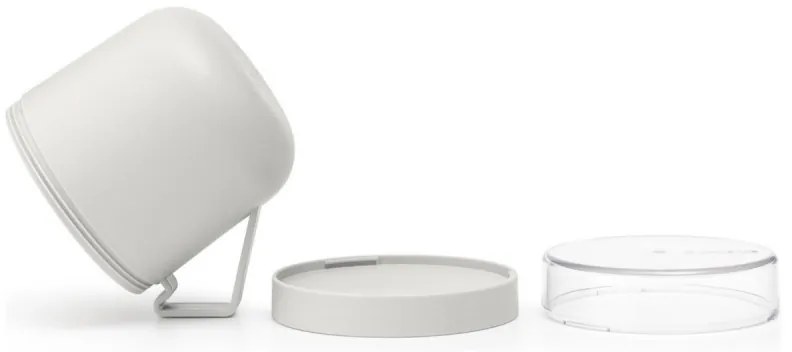 Чаша за супа с капак Brabantia Make&Take 1006295, 600+180 мл, Винтов капак, Без BPA, Сив