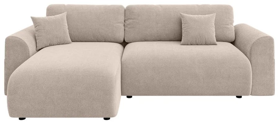 Бежов разтегателен ъглов диван (променлив) Lorine – Ropez