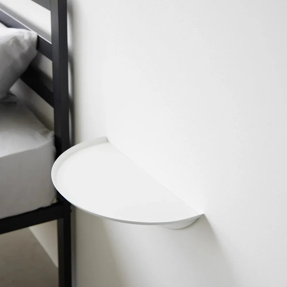 Бял метален стенен рафт 40 cm Tower – YAMAZAKI