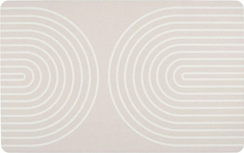 Бежов килим за баня от диатомична глина 50x80 cm Nazca – Wenko