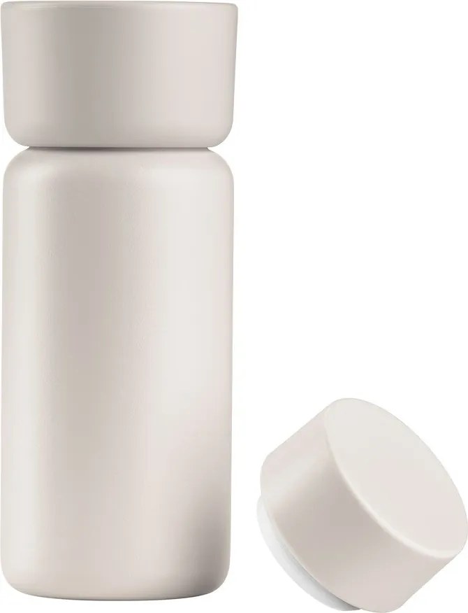 Бежова термочаша от неръждаема стомана 400 ml Singles – Zone