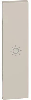 BTICINO Лицев панел за ключ със символ "лампа" 1 мод. цвят Крем LNow  - KM01A