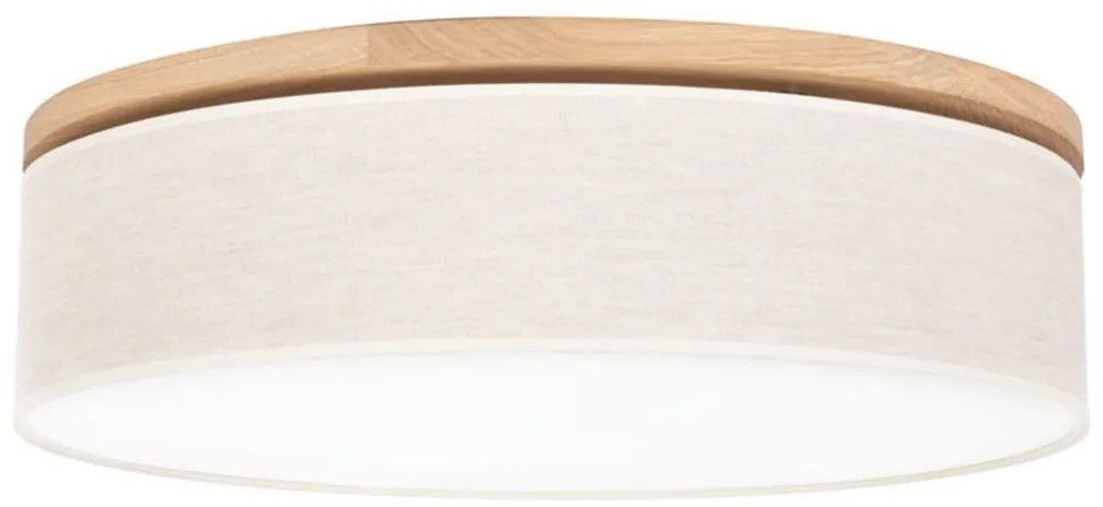 Spot-Light 47915874 - Таванно осветително тяло BOHO, 3xE27/25W/230V, Ø 58 см, дъб