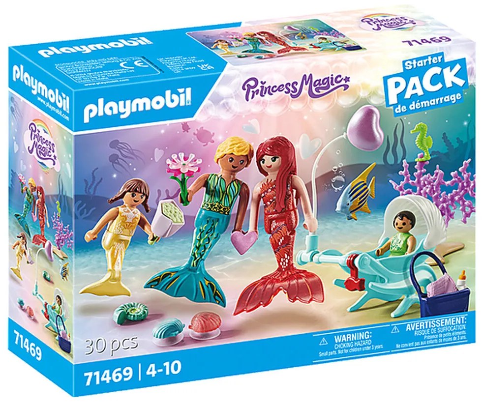 Комплект играчки Playmobil Princess Magic Русалка 30 Части