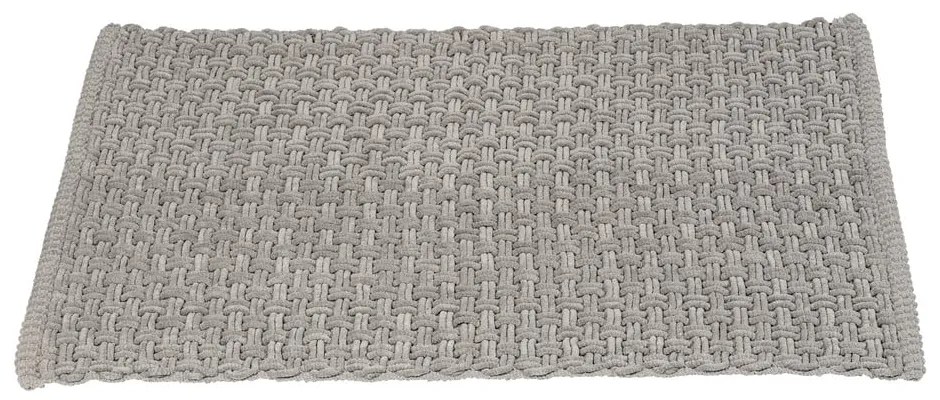 Сив текстилен килим за баня 50x80 cm Ecoli – Wenko