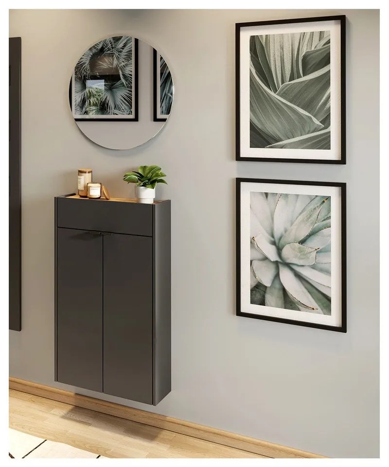 Комплект антрацит/натурален коридор Ameca - Germania