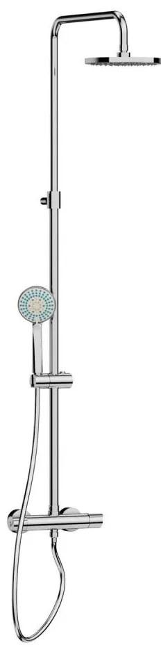 JIKA H3337170045711 - Душ комплект с термостатен смесител MIO хром лъскав