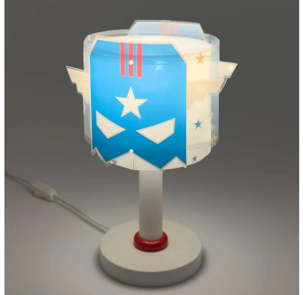 Dalber 61811N - LED детска лампичка BLUE HERO 1xG4/4W/230V бяла/синя