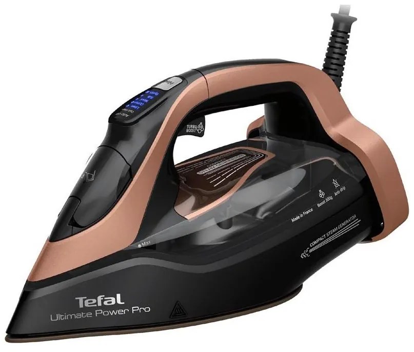 Tefal ULTIMATE POWER парна ютия 3200W/230V медно/черна