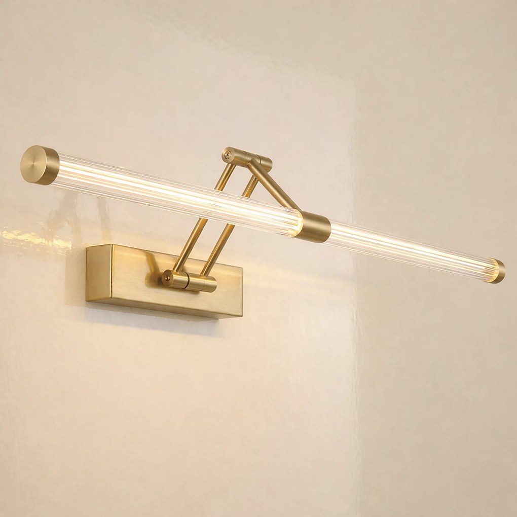 LED аплик за баня APP1900-1W 60cm BRUSH GOLD