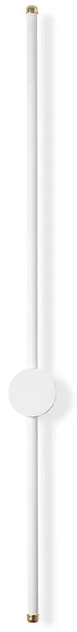 Бяла LED стенна лампа ø 7 cm Sword – Opviq lights