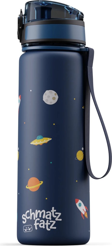 Klarstein schmatzfatz, бутилка за пиене, спортна бутилка, 500 мл, 24 см, тритан