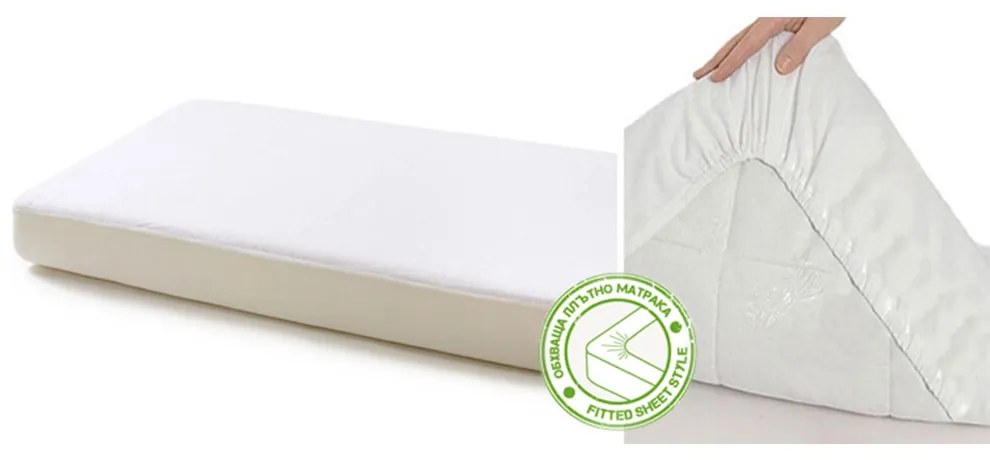 JUNIO Непромокаем протектор - калъф COTTON 62х110 см.