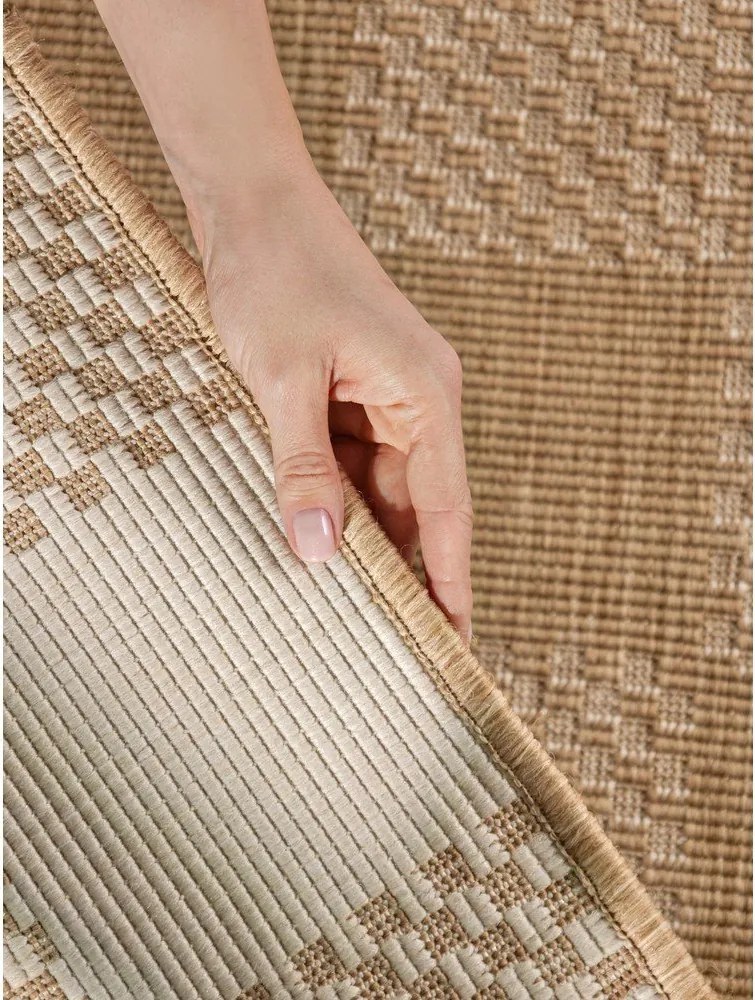 Кремав/в естествен цвят килим за открито и закрито 200x300 cm Haringey Dorothy – Ted Baker