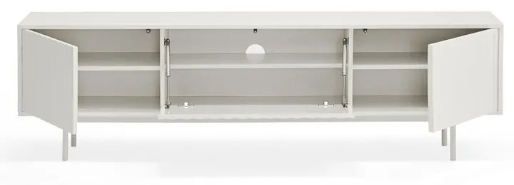Бяла маса за телевизор 180x52 cm Sierra – Teulat