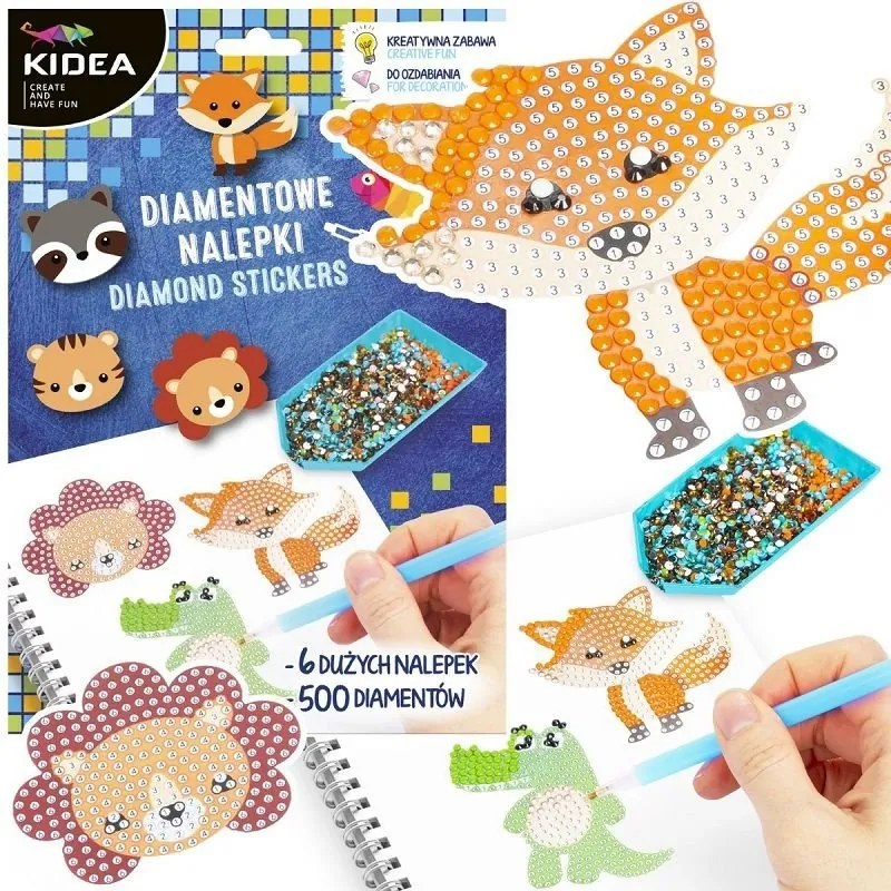 Kidea - Диамантени стикери Животни 98132
