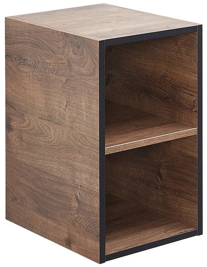 Кафяв нисък шкаф за баня в дъб 30x51 cm Set 374 - Pelipal