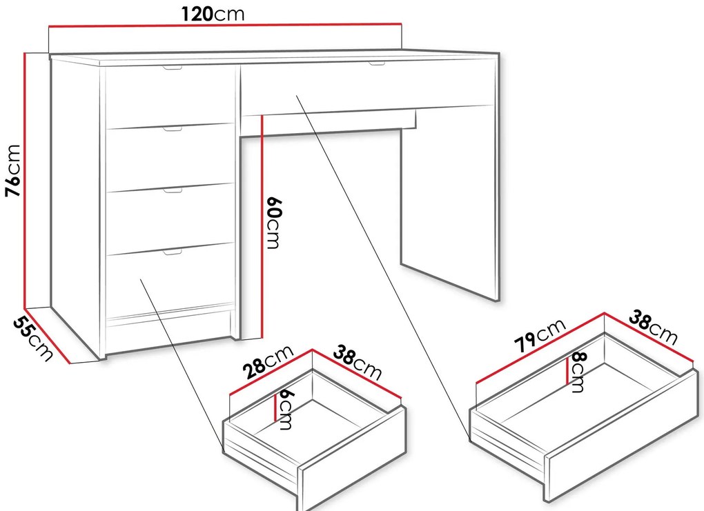 Тоалетка Tireno-Mpez
