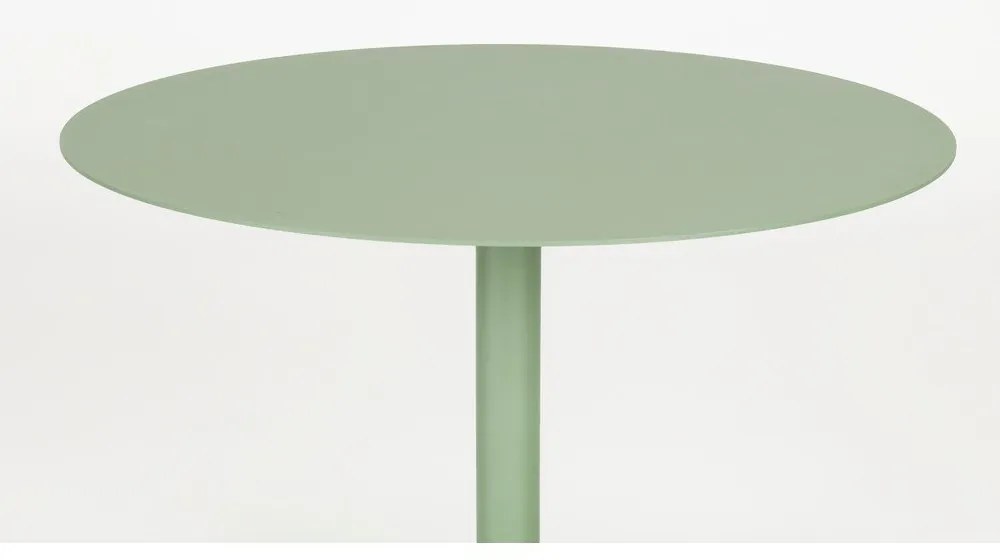 Стоманена кръгла бар маса ø 57 cm Snow – Zuiver