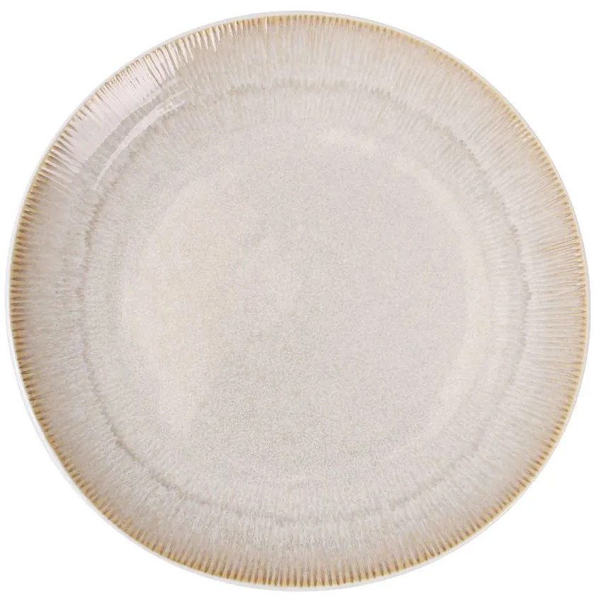 Основна чиния LA MEDITERRANEA Calobra Cream , 26 cm, порцелан