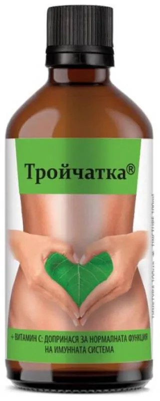 Тинктура Тройчатка Биохерба, За детокс и имунитет, 100 мл