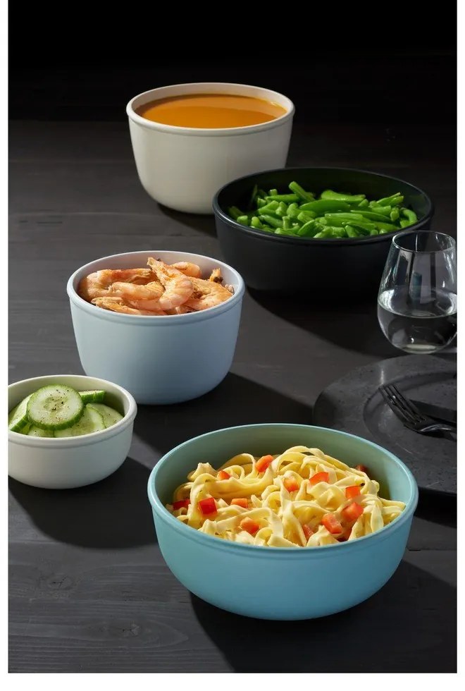 Кутии за храна 3 бр. Nordic black – Mepal