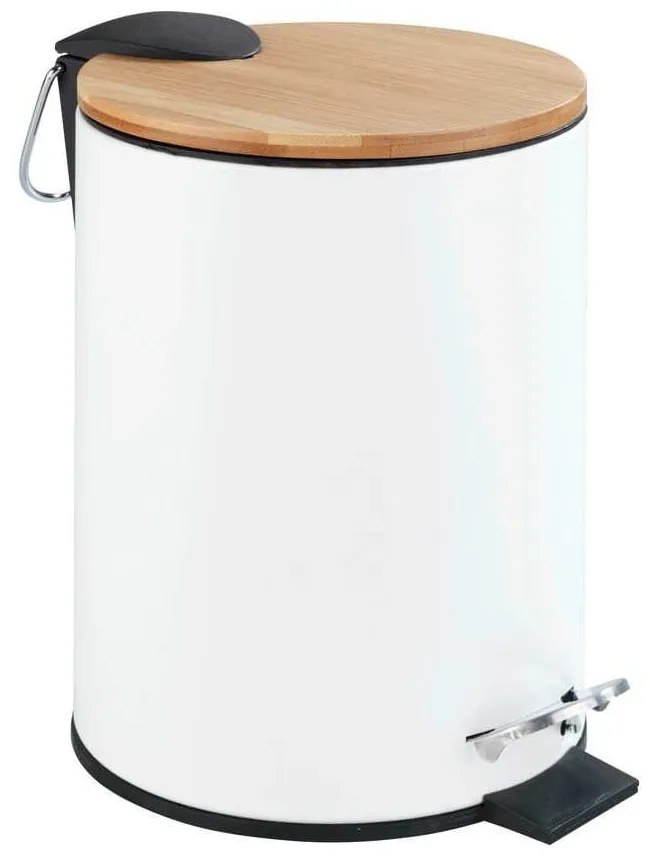 Бял керамичен комплект аксесоари за баня Bamboo – Wenko