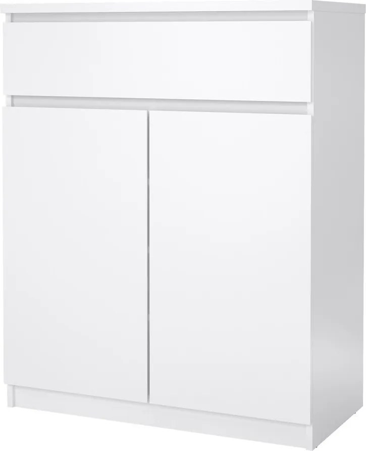 Бял скрин 80x100x40 cm Naia – Tvilum