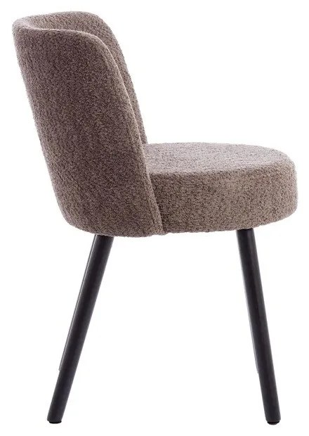 Кафяв трапезен стол Eckley – Light &amp; Living