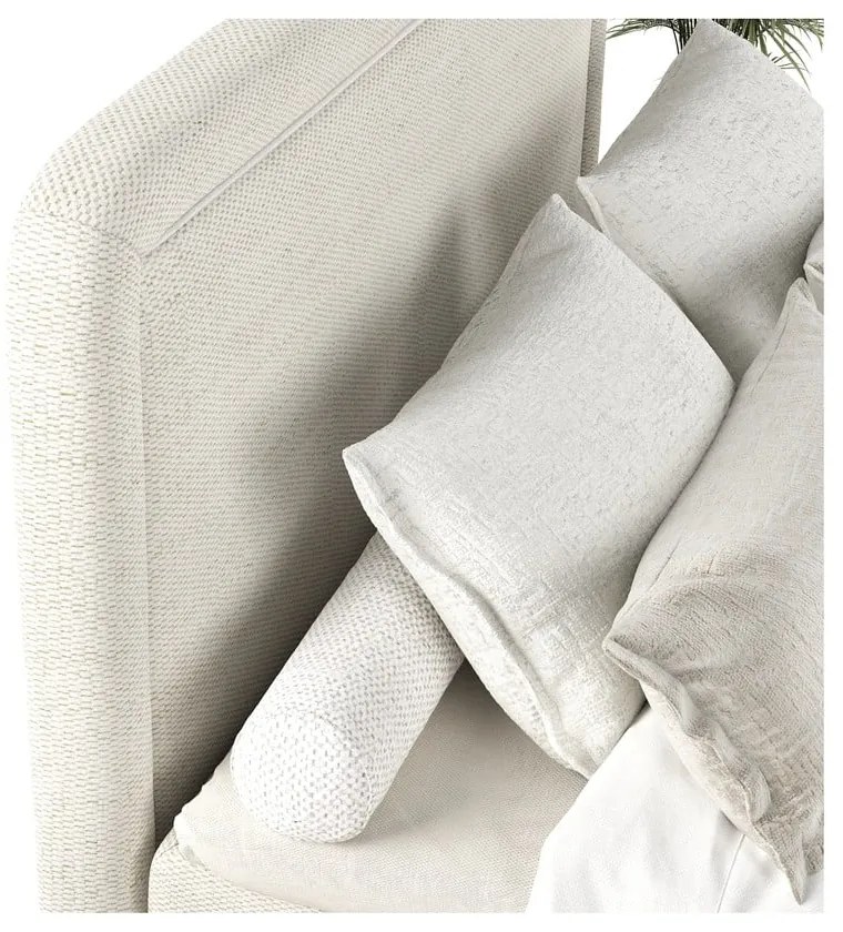 Кремаво боксспринг легло 200x200 cm Dove – Maison de Rêve