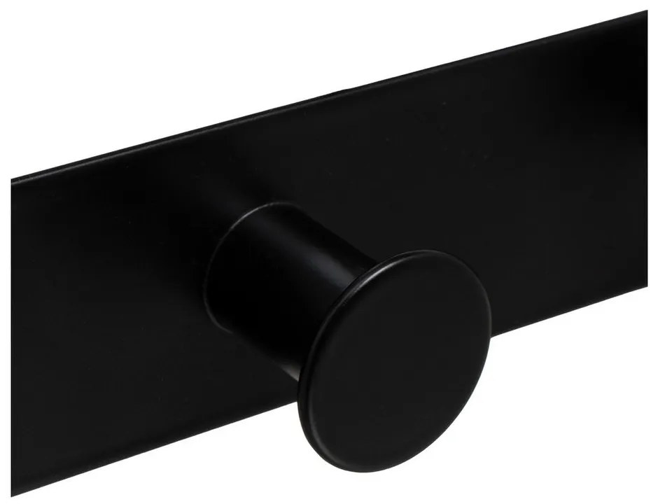 Бял/черен метален стелаж за врата 35 cm – Casa Selección