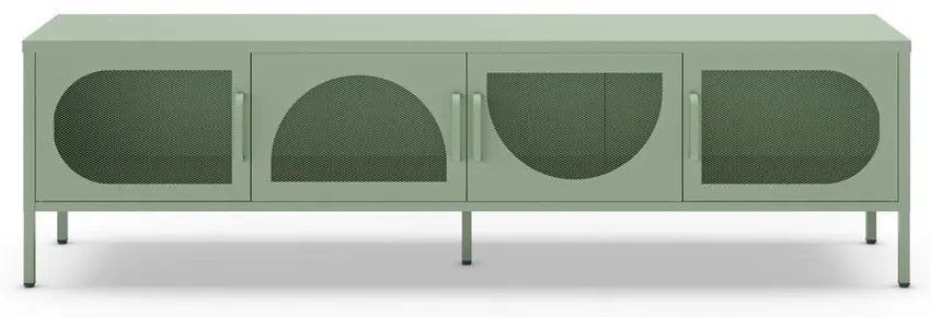 Маса за телевизор в цвят мента 180x50 cm Tayra – Marckeric