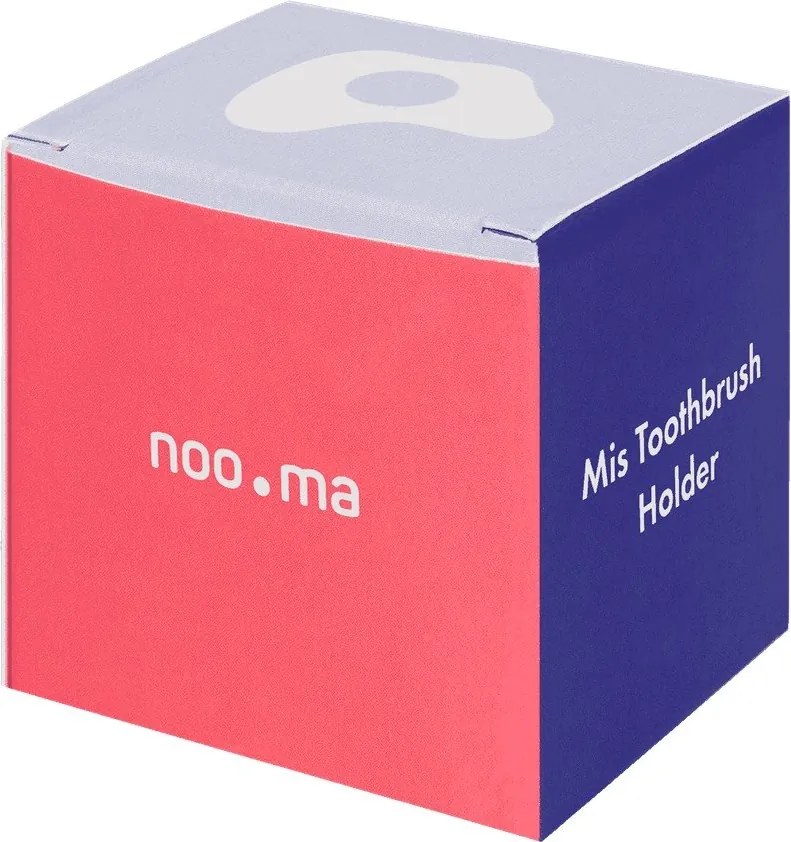 Метален държач за четки за зъби в сребрист цвят Mis – noo.ma