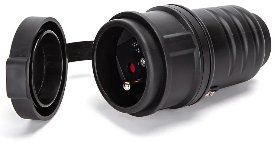 Aigostar влагозащитен контакт 16A 250V IP44