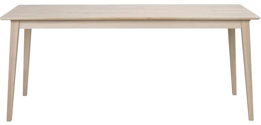Матова лакирана дъбова маса за хранене , 180 x 90 cm Filippa - Rowico