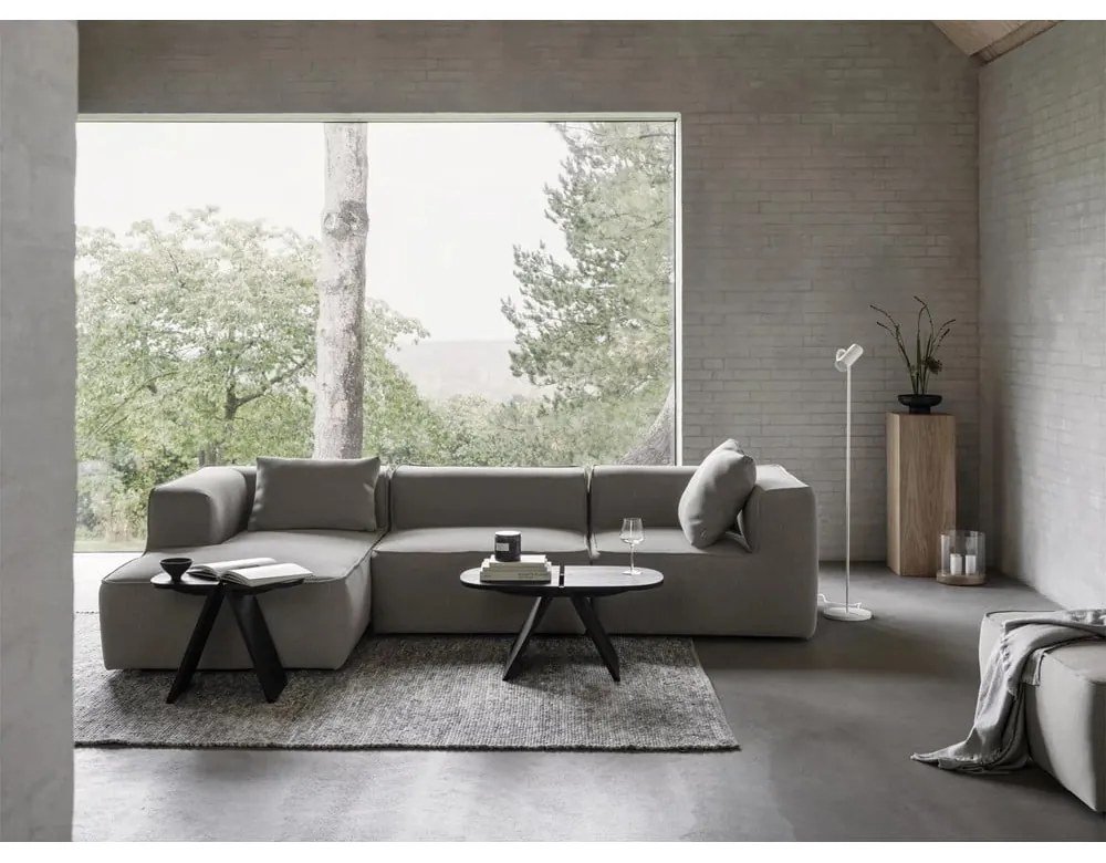 Масичка за кафе от черен дъб 43x80 cm Avio - Blomus