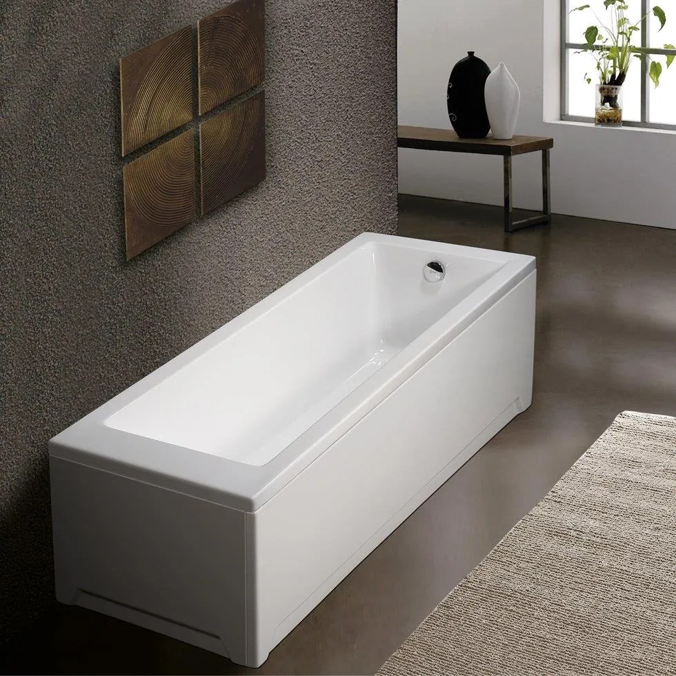 Вана Sirene Cubic-170 x 80 cm.-με υδρομασάζ