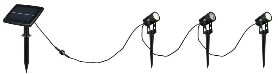 LED потапящо външно осветително тяло със соларен панел Obidos – Reality