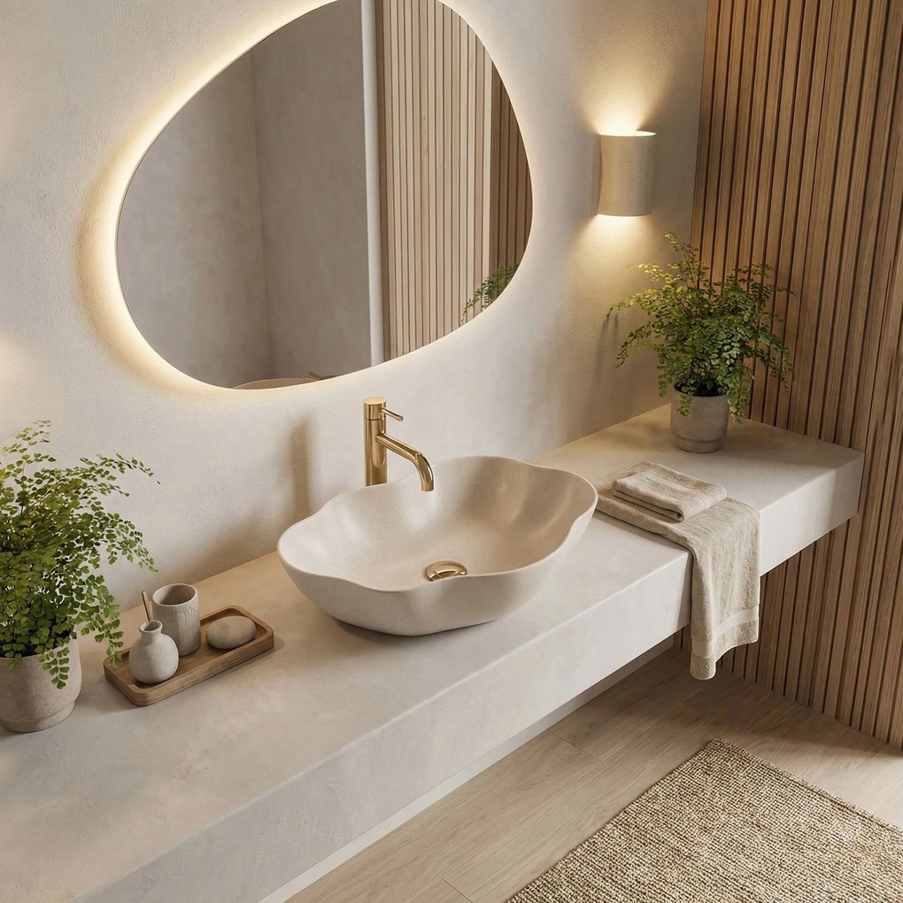 Умивалник за плот Rea Pearl Warm
