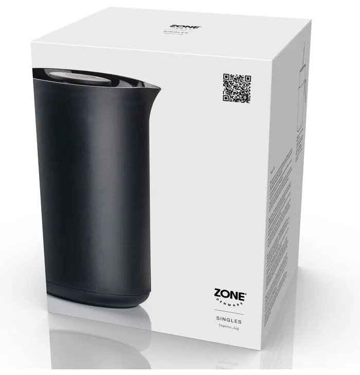 Черен термос 1 l Singles – Zone