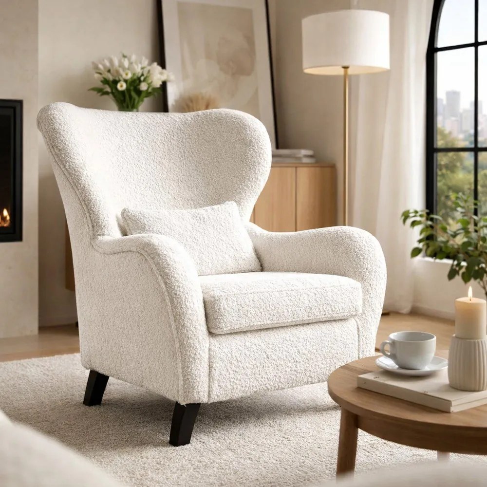 Бял фотьойл Miuf - Miuform